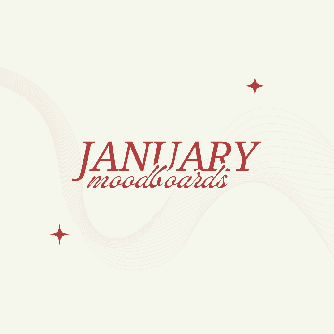 Moodboards: January Reads