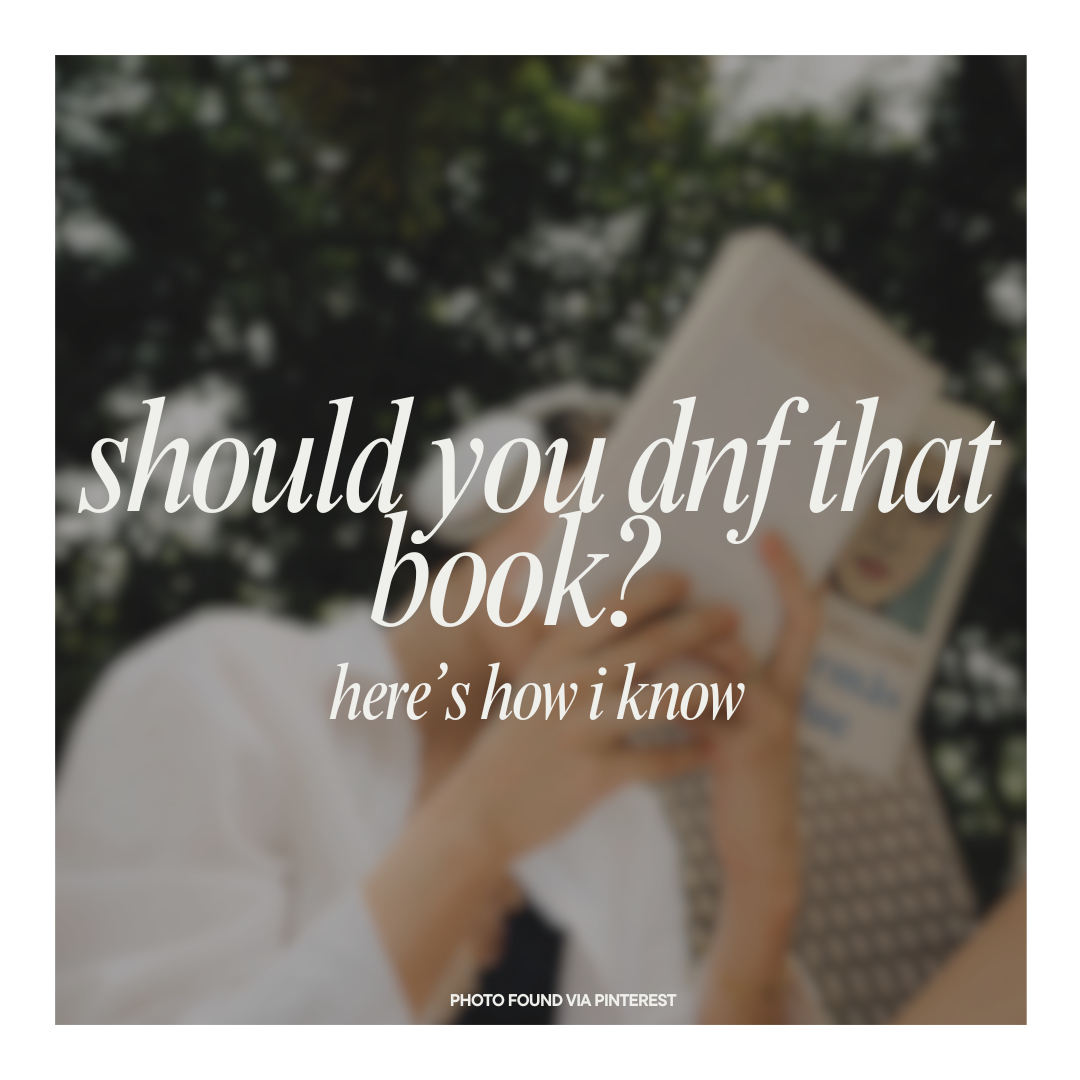 Should You DNF That Book? Here’s How I Know